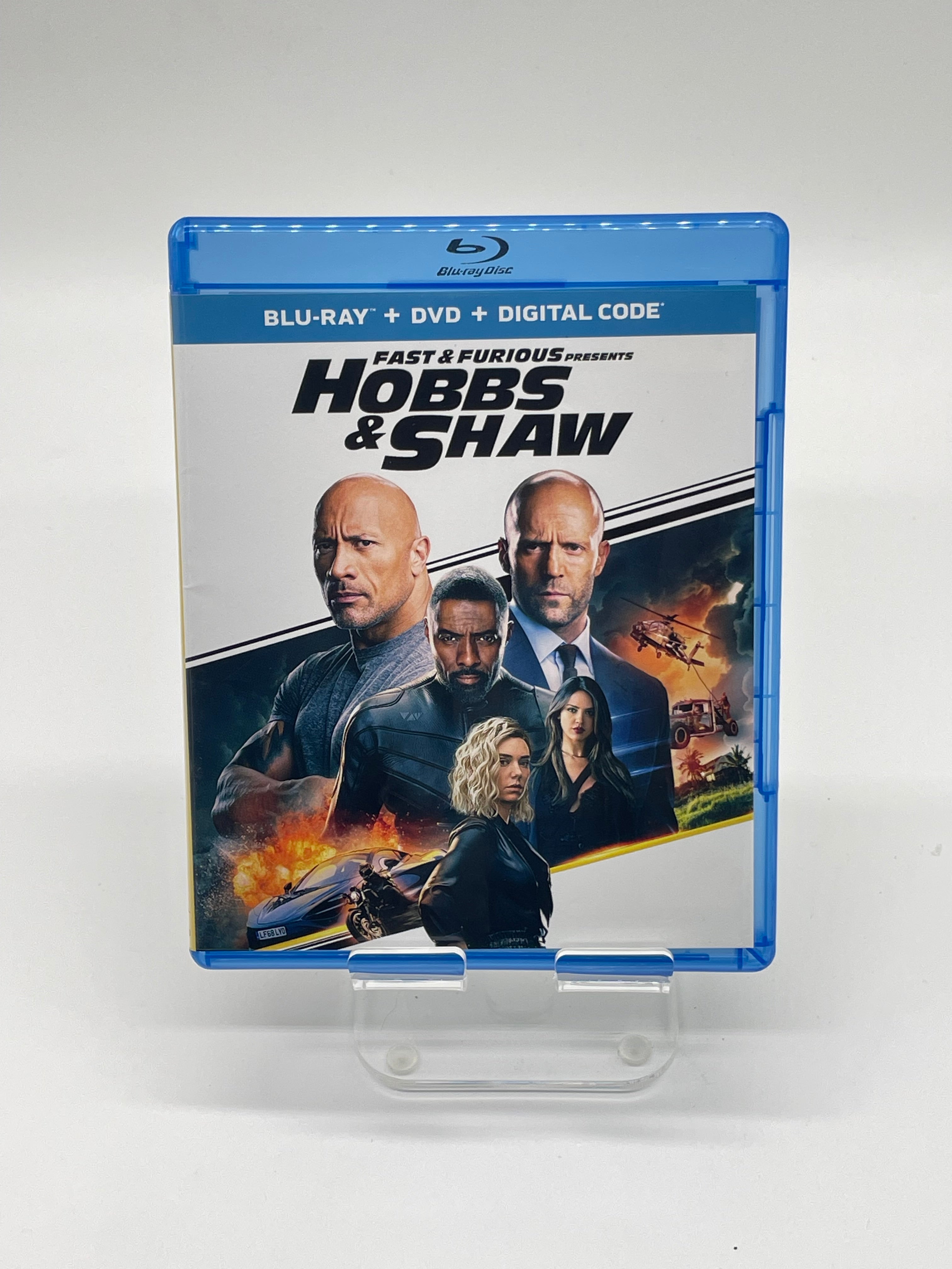 Blu-Ray Fast & Furious Presents Hobbs & Shaw 2 Disc Used - Multi-Colored