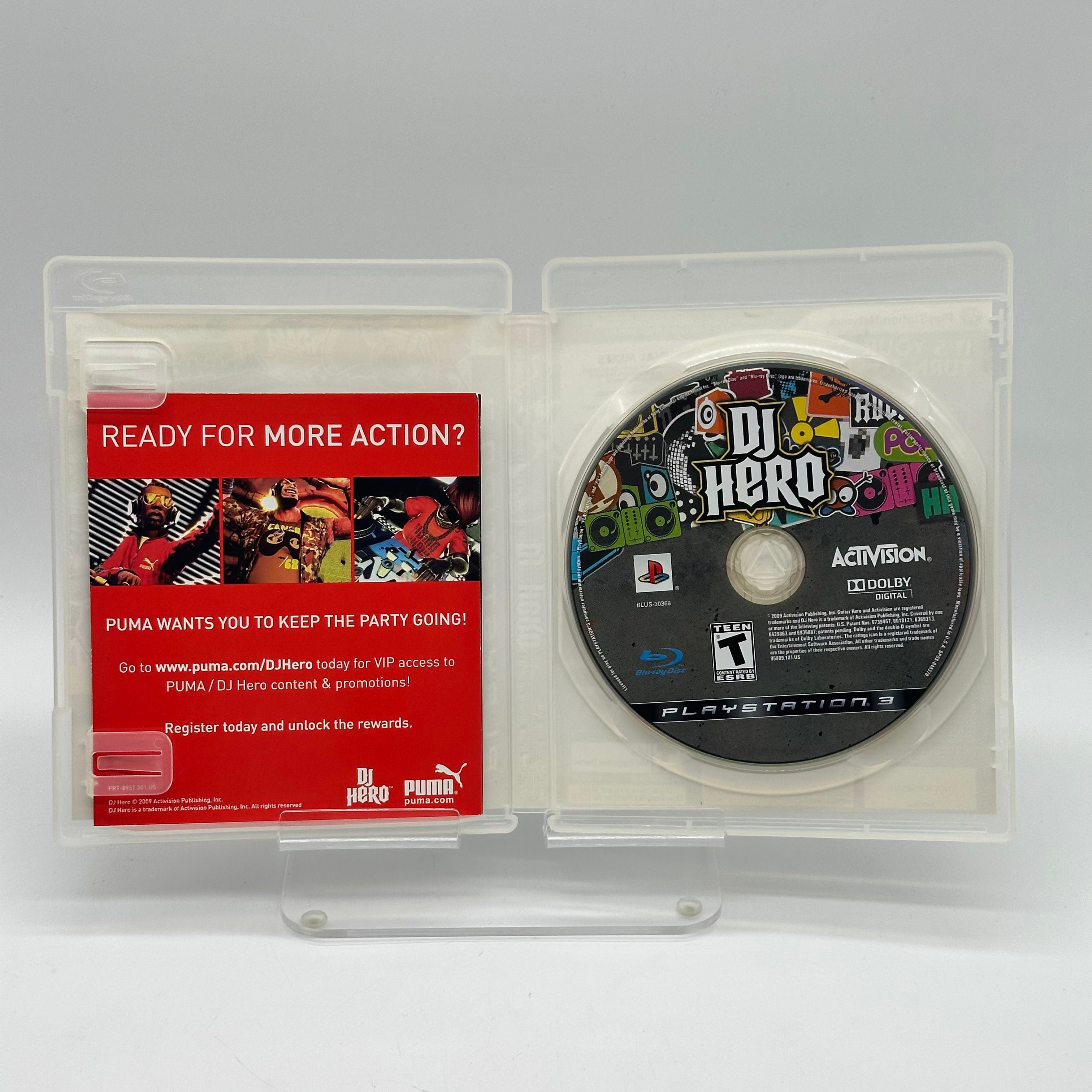 PlayStation 3 DJ Hero Video Game