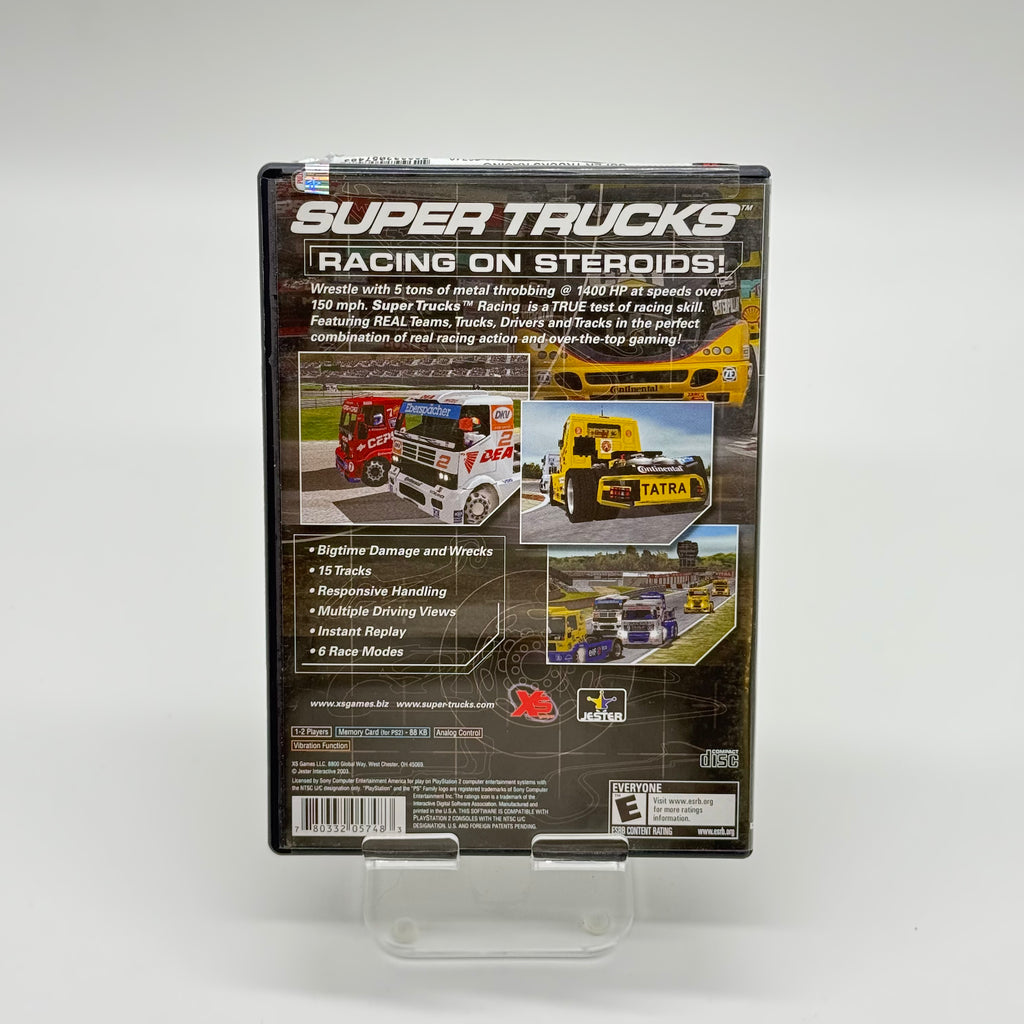 Playstation 2 Super Trucks Racing Used Game with Case
