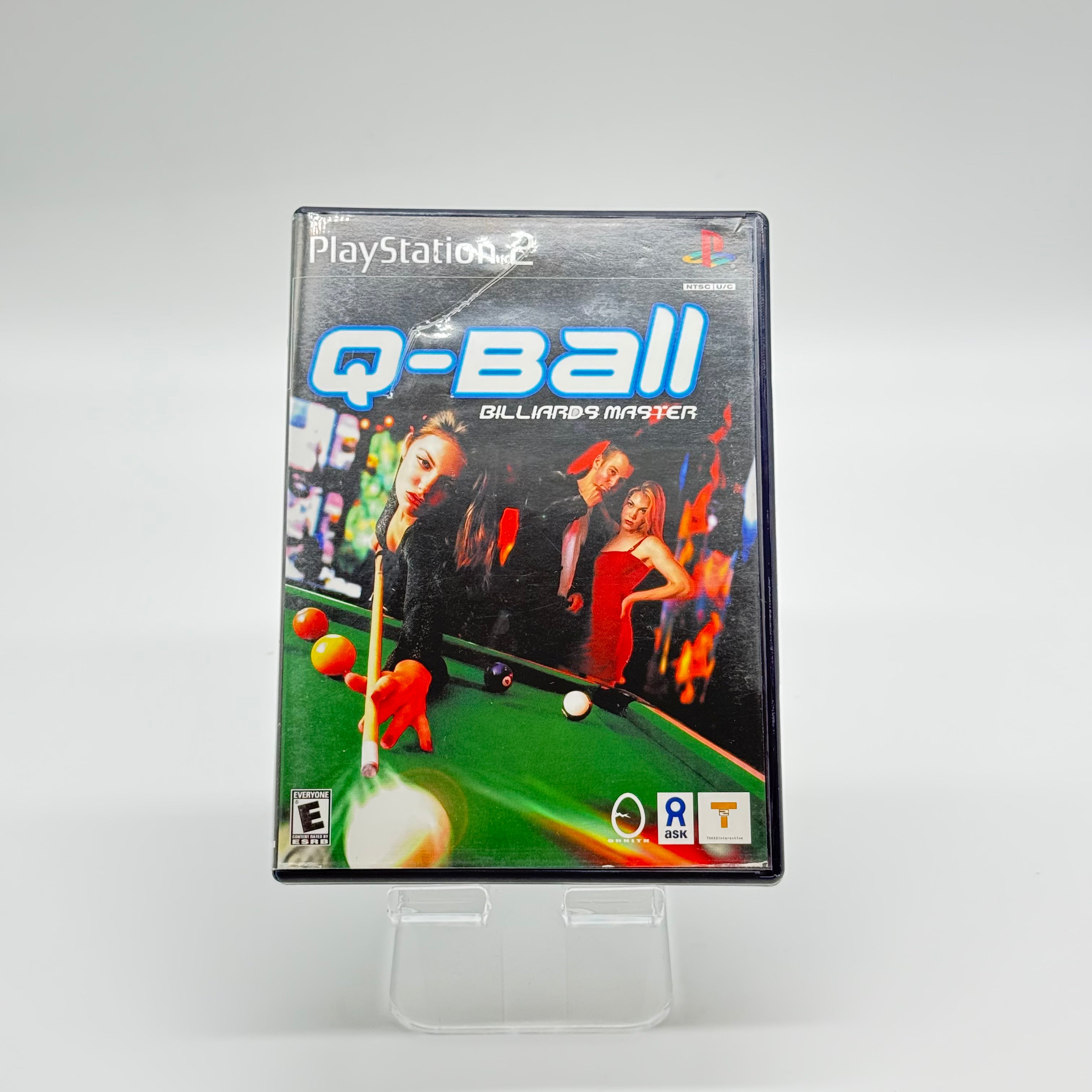 Playstation 2 Q-Ball Billiards Master Video Game