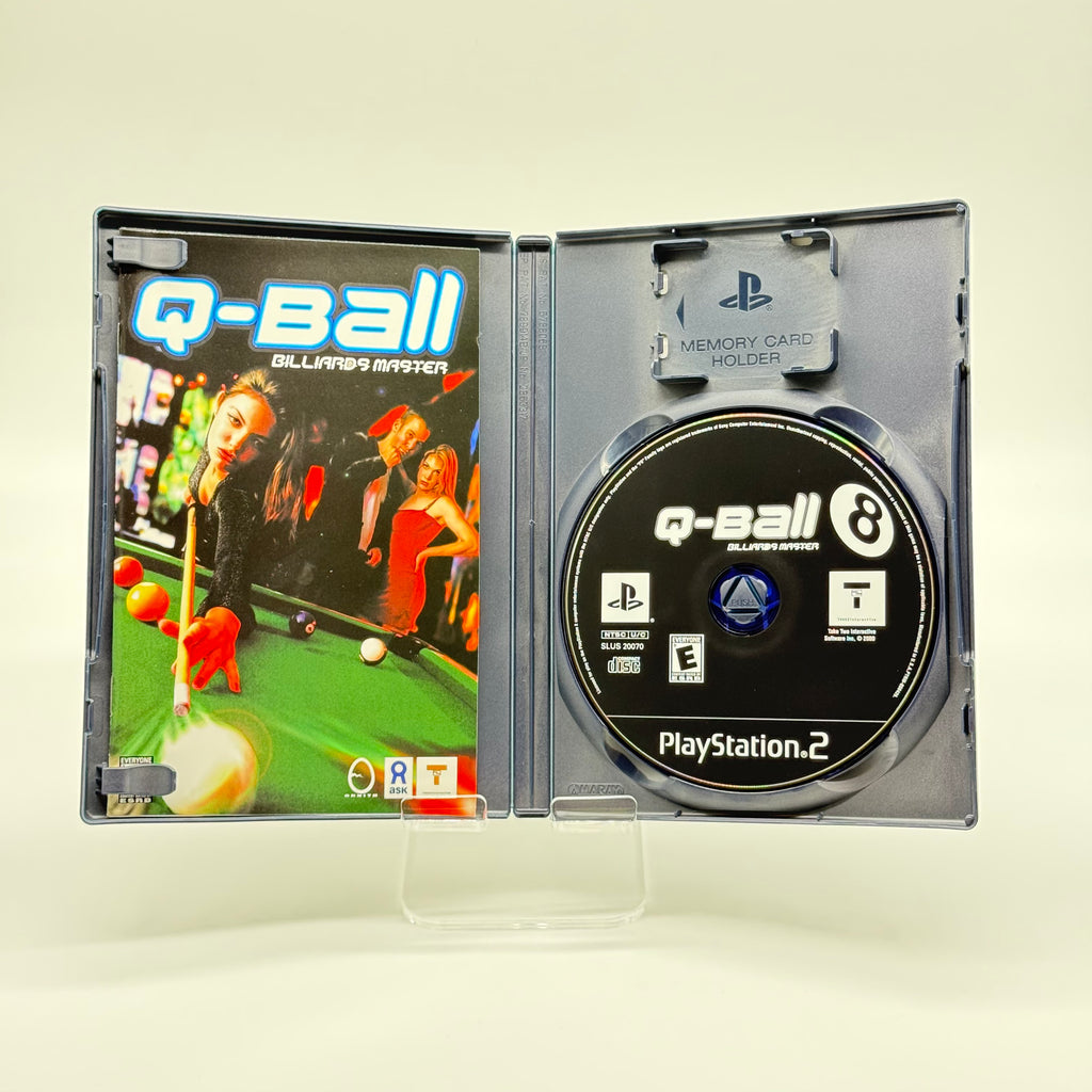 Playstation 2 Q-Ball Billiards Master Video Game