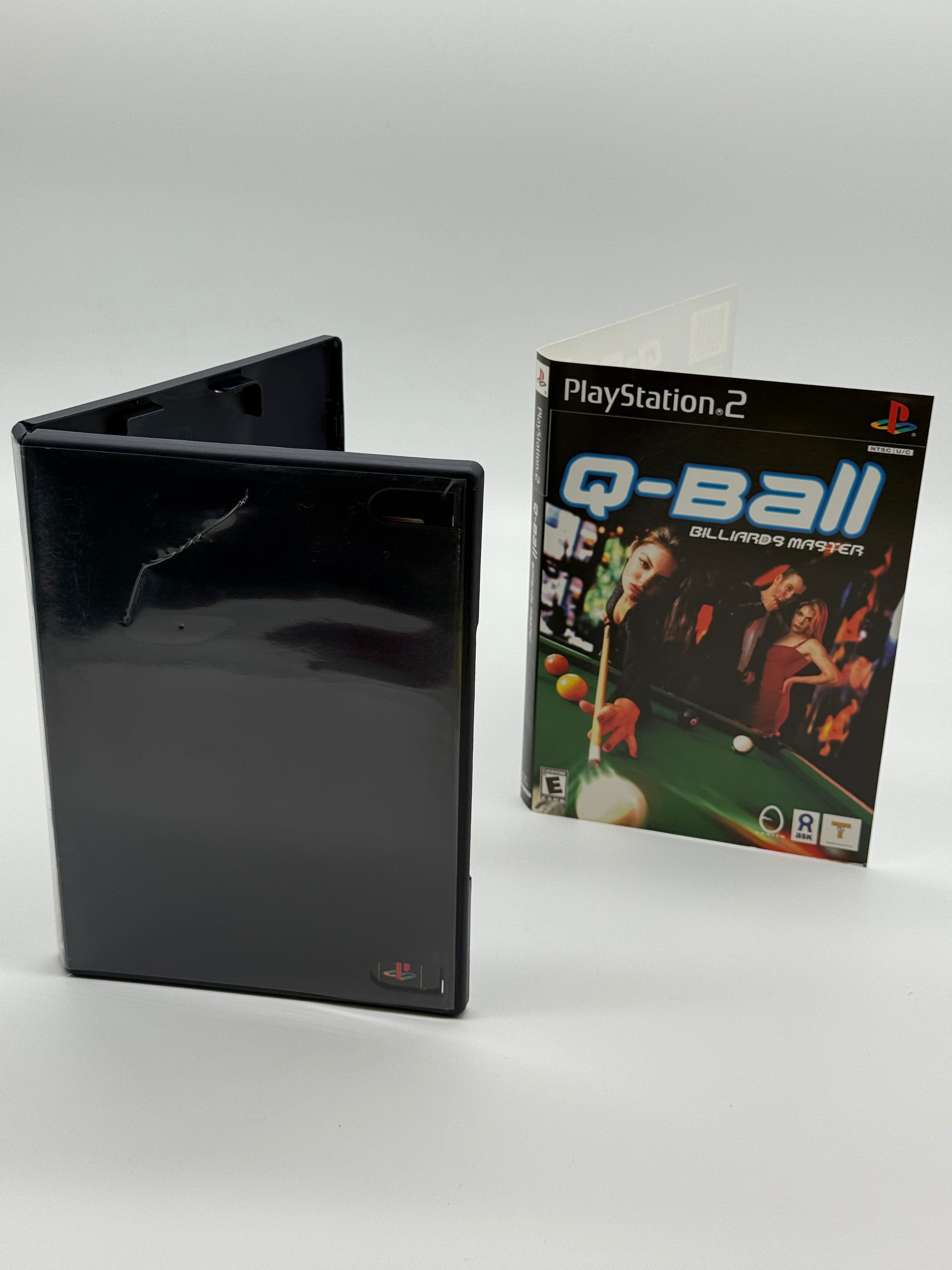 Playstation 2 Q-Ball Billiards Master Video Game