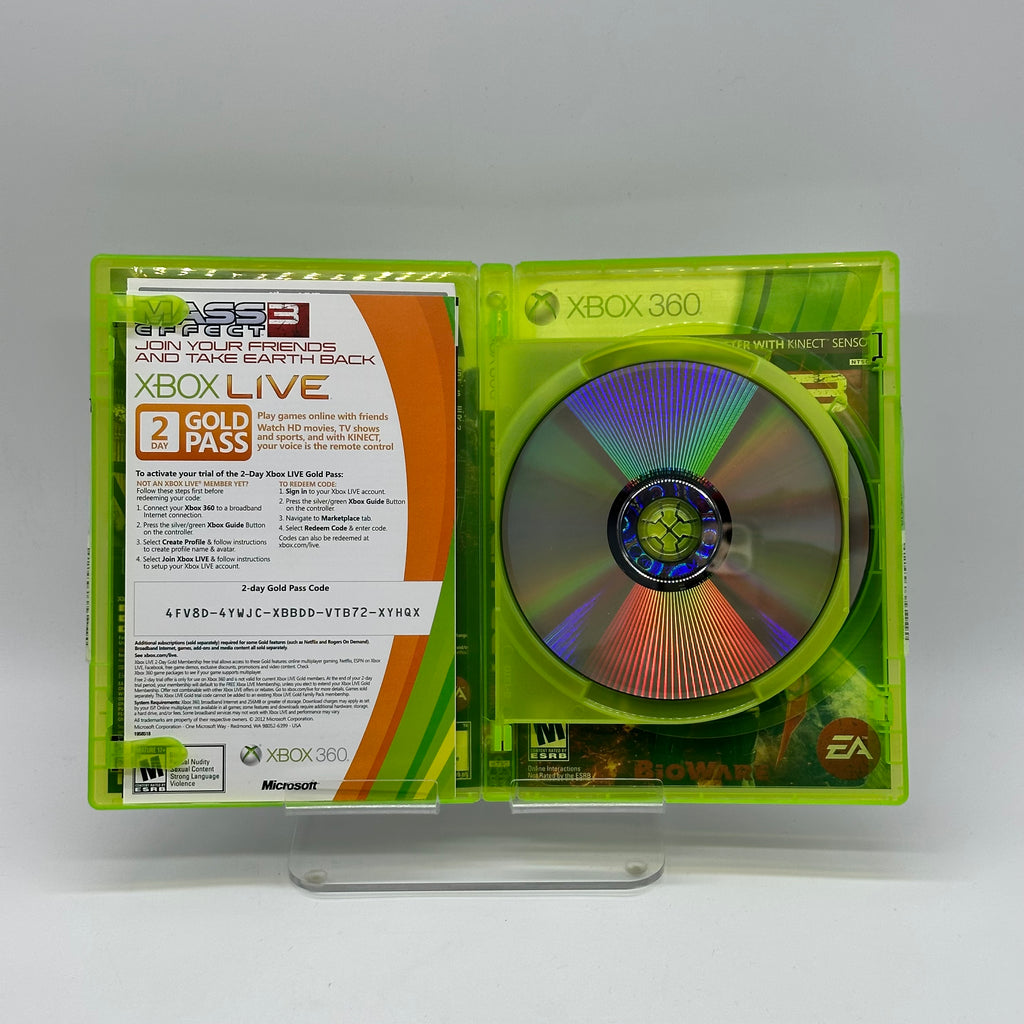 Used Xbox 360 Mass Effect 3 Video Game